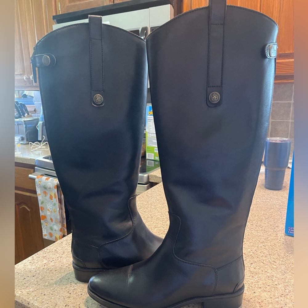 Sam Edelman Black Over the Knee Boots